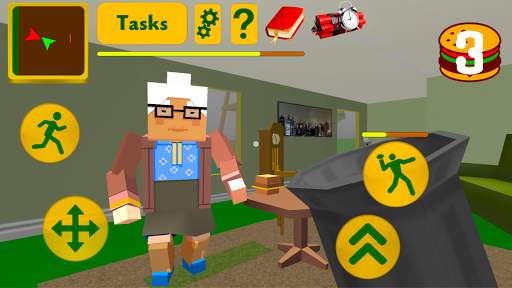 Craft Granny. Blocky Neighbor Escape 3D screenshot 5