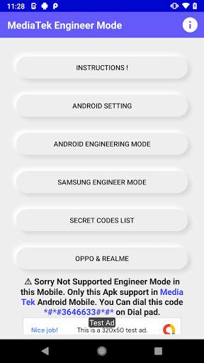 Mtk Engineer Mode screenshot 3