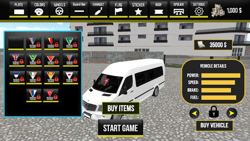 Van games bus simulator game extreme screenshot 1