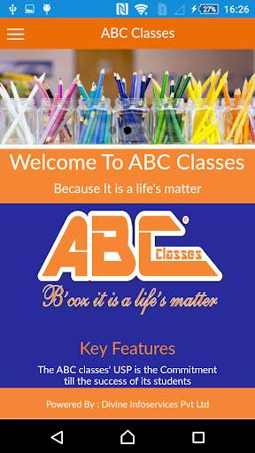 Parent's App | ABC Classes screenshot 2