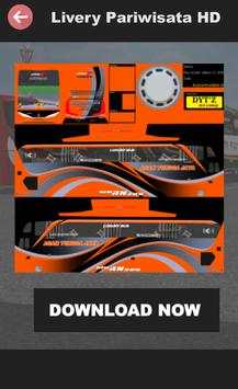 Skin Livery Bussid Pariwisata screenshot 2
