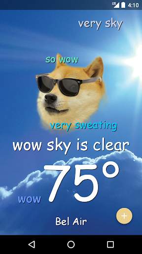 Weather Doge screenshot 1