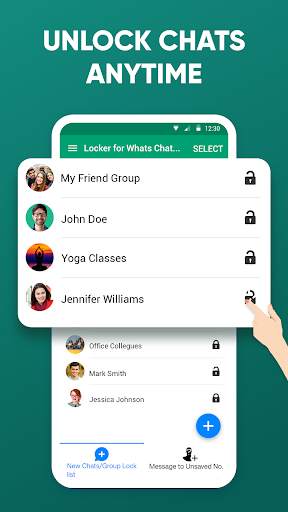 Locker for Whats Chat App screenshot 4