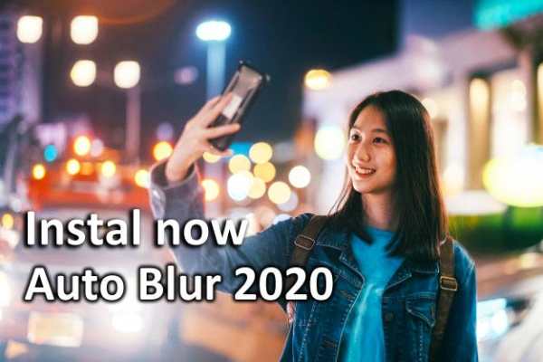 Auto Blur Camera 2020 screenshot 1