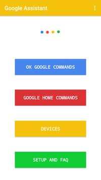 Assistant Commands - Google screenshot 1