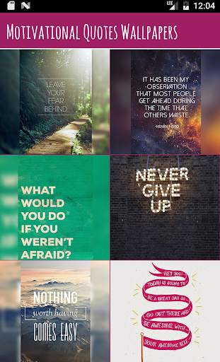 Motivational Wallpapers Free screenshot 1