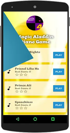 Magic Aladdin Piano Game screenshot 2