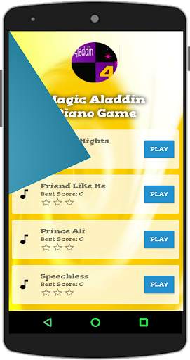 Magic Aladdin Piano Game screenshot 2