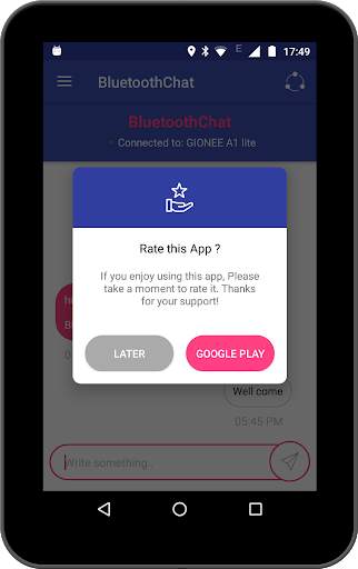 Bluetooth Chat (Messenger) screenshot 15