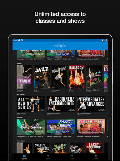 The Space TV: Dance Classes! screenshot 7