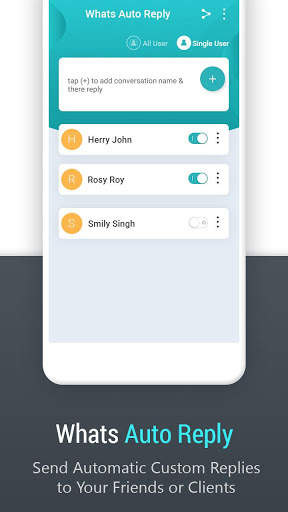 Whats Auto Reply : Auto Responder screenshot 3