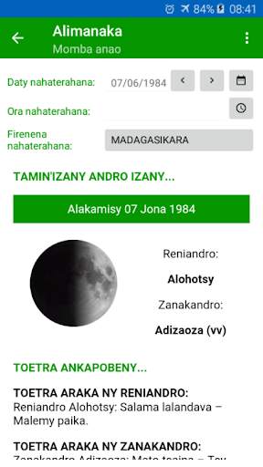 Alimanaka - Astrologie Malgache screenshot 3