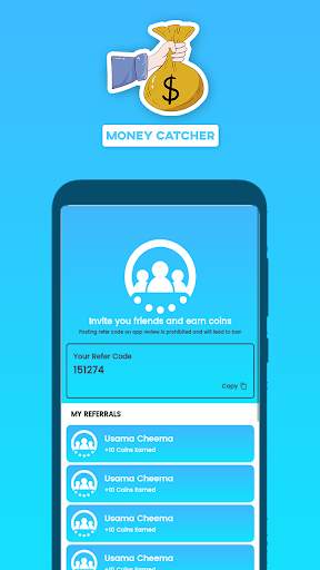 Money Catcher Cash Reward Free screenshot 4