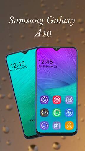 Theme for Samsung Galaxy A40: launcher for Android screenshot 3