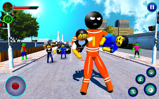 Stickman Jail Break Escape screenshot 1