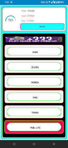 BGM GFX TOOL - FOR PUBG / BGMI screenshot 3