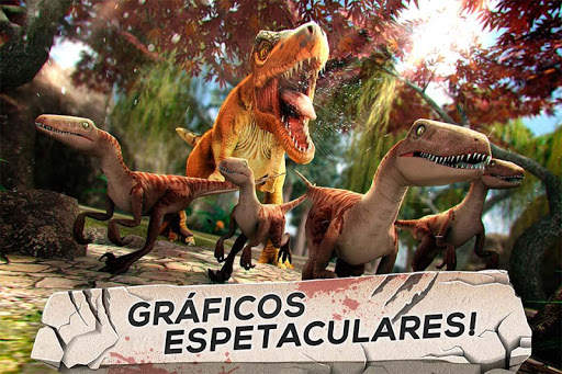 Simulação de Dinossauros 3D - Corridas Jurássicas screenshot 2