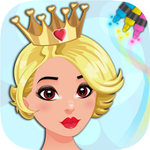 Paint princess drawings icon