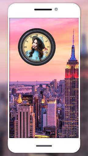 Photo Clock Live Wallpaper : Clock Photo editor 4 تصوير الشاشة