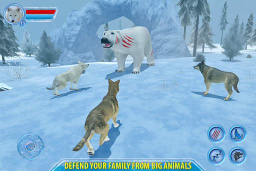 Arctic Wolf Sim 3D screenshot 2
