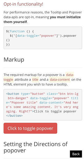 Bootstrap Tutorials Offline screenshot 5