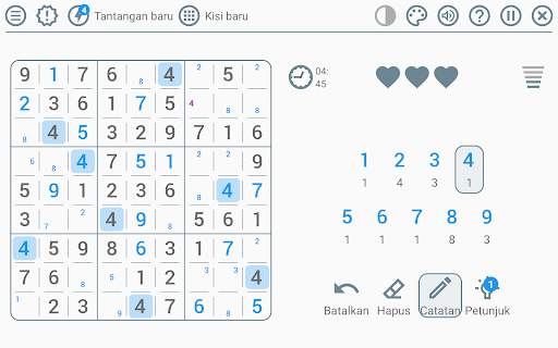 Sudoku perkalian: teka-teki screenshot 16