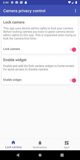 Camera block screenshot 1