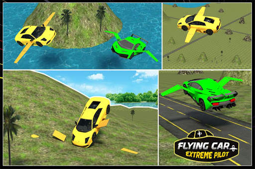 Flying Car 3D: Extreme Pilot screenshot 5