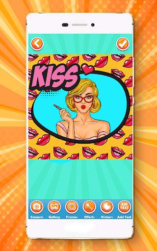 Pop Art Photo Frames 8 تصوير الشاشة