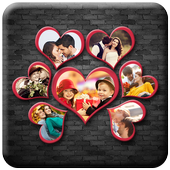 Love Collage Photo Frame أيقونة