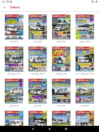 Camping Car Magazine स्क्रीनशॉट 1
