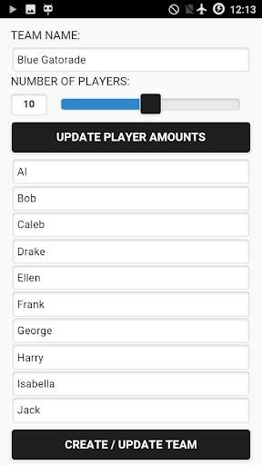 Roster Maker screenshot 1