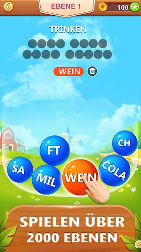 Wortblase - Wortspiel screenshot 1