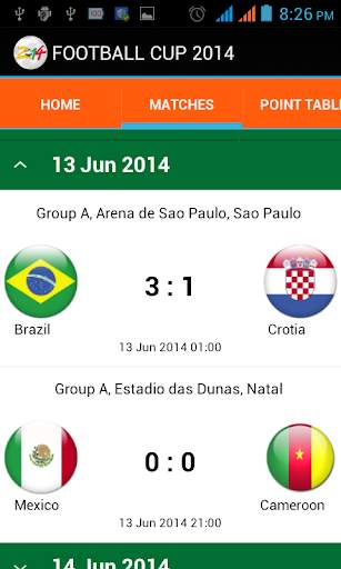 Football Cup 2014 screenshot 4