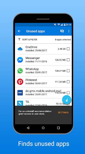 WashAndGo Mobile Cleaner screenshot 1