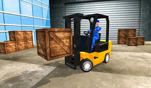 Cargo Forklift Driving Simulator 3D screenshot 7