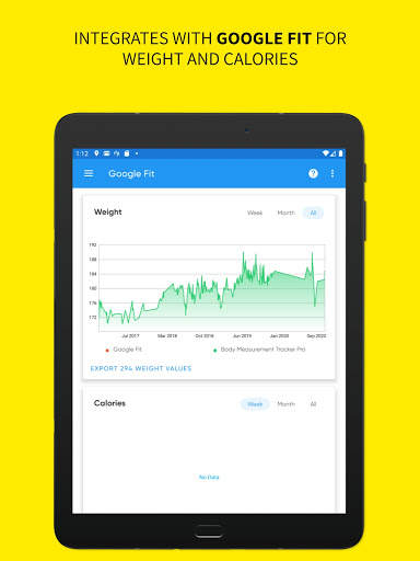 Body Measurement, Body Fat and Weight Loss Tracker screenshot 10