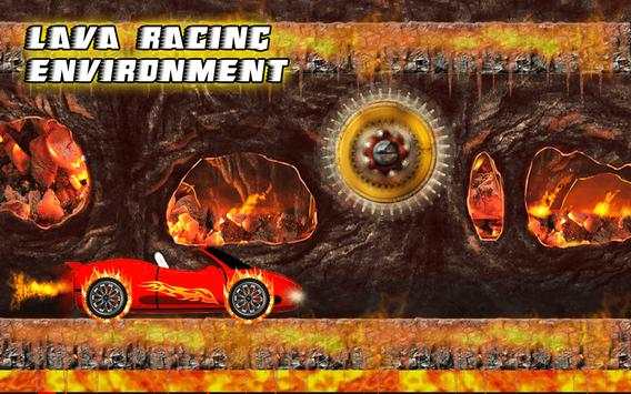 Car Racing in Lava screenshot 5