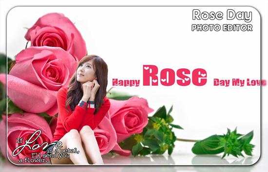 Rose Day Photo Editor screenshot 1