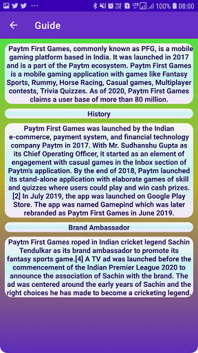 Paytm First Game Guide screenshot 3