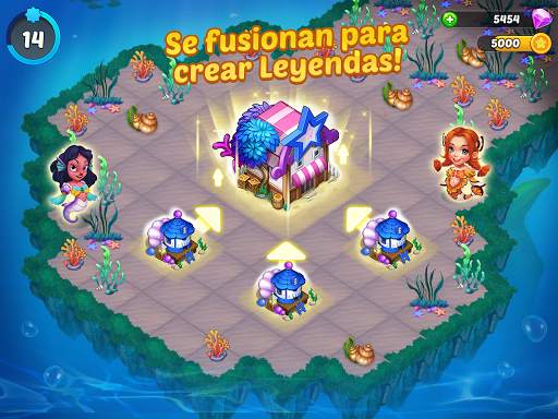 Merge Mermaids-magic puzzles screenshot 6