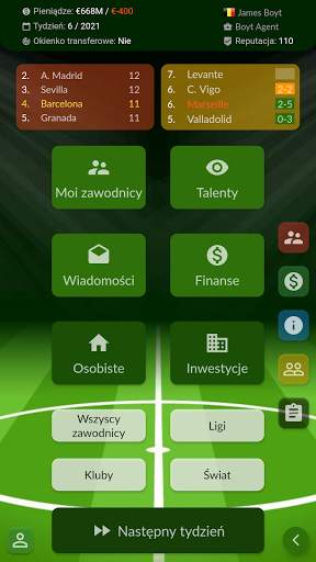 Agent piłkarski screenshot 1