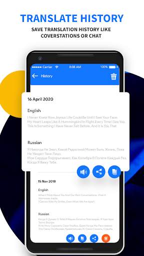 Translate all : Speech Text & Camera Translator screenshot 5
