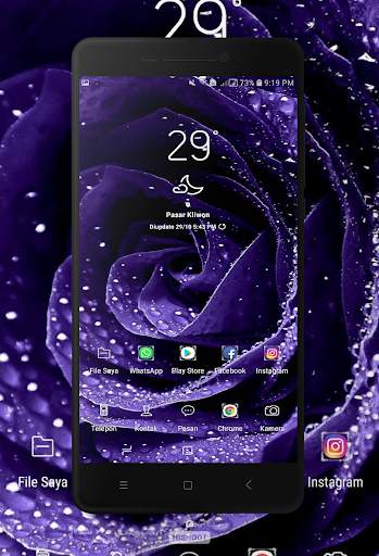 Purple Flower Wallpaper screenshot 5
