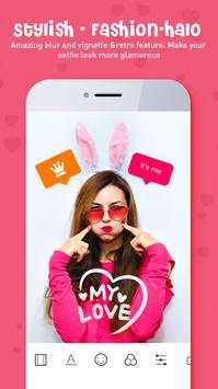 Selfie Cam - Beauty camera & photo edit ❤ screenshot 2