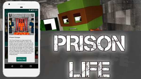 New Prison Roblox Life Maps Map for MCPE screenshot 1