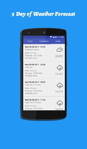 Weather screenshot 2