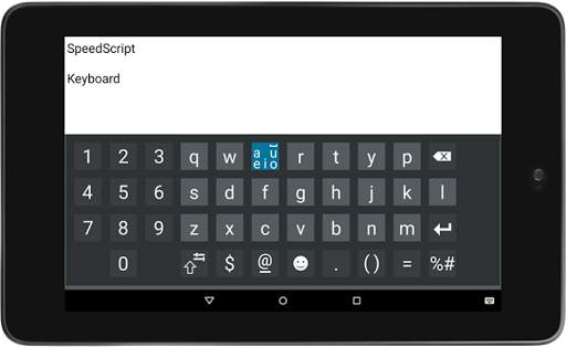 SpeedScript Keyboard free screenshot 16