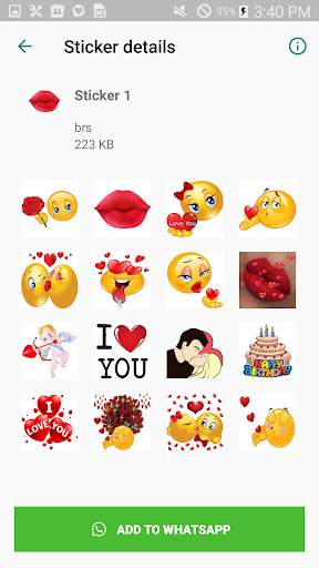 Love Stickers For WhatsApp screenshot 3