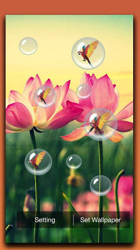 Lotus Live Wallpaper screenshot 4